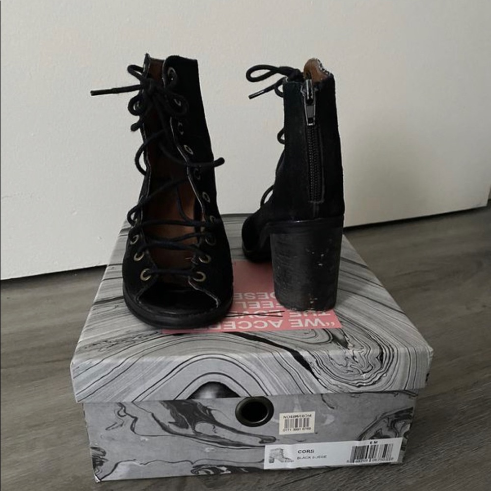 Jeffrey Campbell Lace Up Bootie